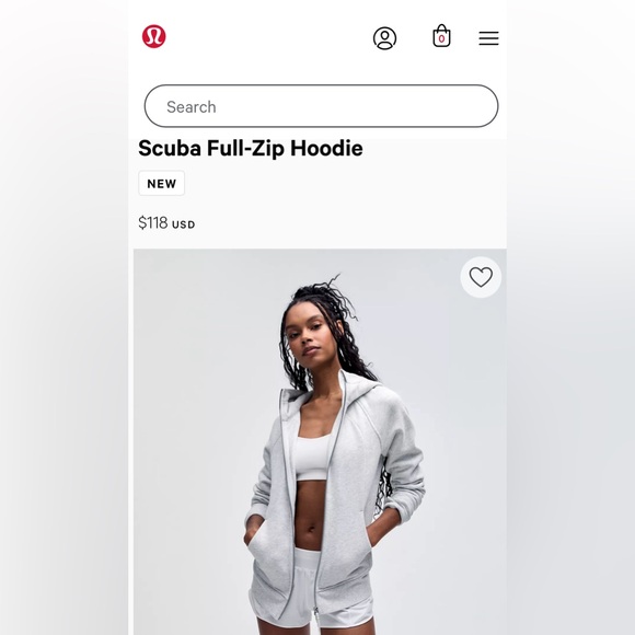 lululemon athletica Tops - Lululemon Scuba | Full Zip Hoodie | Zip-Up Sweatshirt | Women’s Sweatshirt